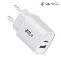 USB C타입 고속 PD충전기 어댑터 25W 맥북충전기, PD충전기 2포트 단품