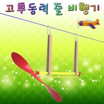 고무동력 줄 케이블카 1인용(1737), 1, 1