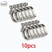 호스밴드 스텐 밴드 클램프 스테인레스 반도 작업공구 05 피팅 고정, 공장 직영점, 10pcs, 4.5Inch Ferrule 130