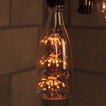 [빛나라닷컴] LED 눈꽃전구, 전구색 (BOTTLE 눈꽃전구 2W)