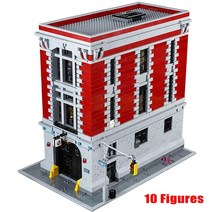 소방관 본부 빌딩 블록 75827 16001 호환 가능 4634 개, 01 PDF manual No Box