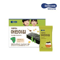 베베쿡 처음 먹는 어린이 김, 오리지널, 15g, 1개