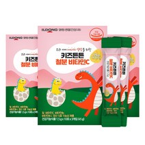 일동생활건강 키즈튼튼 철분 비타민C, 3박스, 30포