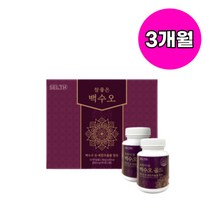 프리미엄 백수오 골드 정 국내산 HACCP 인증 90정 2병 세트, 1개