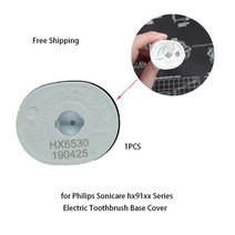 Philips Sonicare-HX6210/HX6310/8910 방수 밀봉 부품에 적합한 전동 칫솔 링 및 고정 캡 2 피스, 13 HX65XX Base Cover