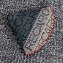 유니버설 jdm 신부 스타일 RECARO 하이퍼 패브릭 쉬프터 부팅 시프트 노브 커버 칼라 레드 스티칭, RECARO 그레이디언트 그레이, 02 GRAY