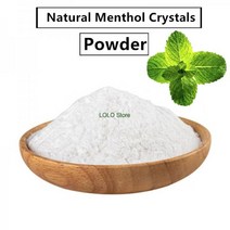 천연 멘톨 크리스탈 파우더/크리스탈 Arvensis 100% PURE Chinese Menthol Natural, 100g