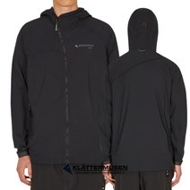 클라터뮤젠 남성 블랙 HOODIE LOGO 자켓