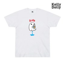 KellyDolly 브랜드 귀요미 6종 남자 여성 면 반팔티