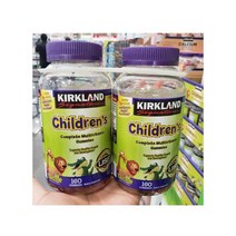 1+1 커클랜드 어린이 멀티비타민 젤리 구미 160정 총320정 / Kirkland Signature Children Multivitamin 160 Gummies x 2