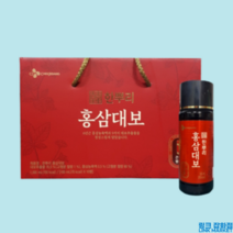 CJ 한뿌리 홍삼대보 병음료 100ml 10개입 1박스, 홍삼대보 병음료 100밀리리터 10개입 1박스