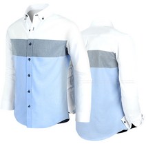 남자 셔츠 남방 삼색 와이셔츠 긴팔 정장셔츠 직장인 출근룩 남성 빅사이즈 95~130