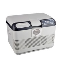 차량용냉장고 캠핑냉장고 이동식냉장고 15L 야외 RV 캠핑 피크닉 Thermoelectic 냉동고 AC1 DC 휴대용 미니 냉장고 자동차, blue