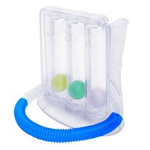 1 Pcs 호흡 조련사 3 공 미터 Spirometry 폐 기능 연습기 재활 훈련, CHINA, [01] Breathing Exerciser