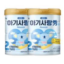 남양 아기사랑 2단계 수 어드밴스 분유 750g x 2캔, 아기사랑 수 어드밴스 분유 2단계 750gx2캔