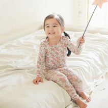 유아동 실내복 배냇베이비 모달내복 셔링 핑크플라워