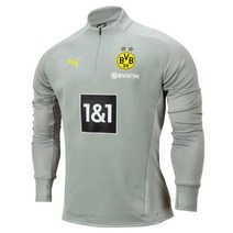 푸마 하프집업 도르트문트 트레이닝 플리스 L 기모 회