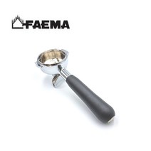 훼마 E98 E91 2샷 포터필터 15도 기울어진 편리한 손잡이 바텀리스, 훼마 E98, E91 2샷 15도 손잡이 포터필터