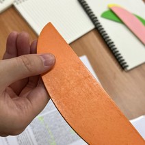 MARKET.MR_ 과일모양자 오렌지 디자인 15cm 자 잣대 모양자 나무자 방안자 15cm자