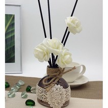 마리포사 핑크솔트 디퓨저 핸드메이드 클래식 장미 인테리어디퓨저 150ml, 그레이프룻