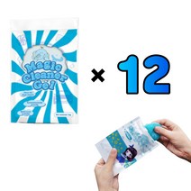 하유 먼지제거 다목적 젤 클리너 지퍼팩포장 70g 3개 6개 10개 12개 젤리클리너 차량 데시보드 컵홀더 트렁크 리모컨 액괴청소젤 매직젤클리너, 12개 (840g)