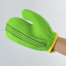 엄지 벙어리 목욕 장갑 샤워 타올 장갑 타올 맛사지 때밀이