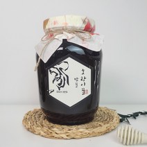 호랑이꿀 천연 꿀 100% 밤꿀 2.4kg 1개, 호랑이: 밤꿀 2.4kg, 5개
