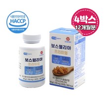 코오롱제약 보스웰리아 프리미엄 90정 4박스 12개월분