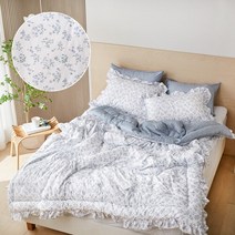 클푸 [클푸]알러지케어 플로린 사계절 차렵이불 베개세트 S