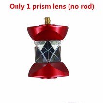 토탈 스테이션을위한 새로운 360 레드도 미니 프리즘, 한개옵션1, 02 Prism lens