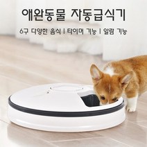 스마트 애완동물 자동급식기, 그레이