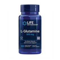 라이프익스텐션 엘 글루타민 500mg 100 베지테리안 캡슐