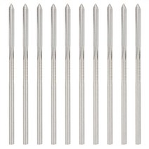 핸드 리머 10Pcs 1.0-2.0mm HSS 기계 리머 고경도 척 원형 생크 밀링 절삭 공구 드릴링, 06 2.0mm