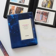 즉석카메라 폴라로이드 토이카메라 필름 사진기 여행 후지 인스탁스 인스턴트 미니 11 9 8 7s 3 인치 인화지 64 포켓 북 앨범 사진 용지 보관, CHINA, 보라색