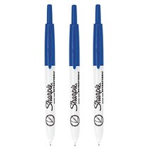 Sharpie 노크 식 극세 펜 선유성 마커 3 개 팩 SAN1735792 Sharpieノック式極細ペン先油性マーカー 3本パック SAN1735792