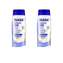 이사나 바디밀크 400ml ISANA reichhaltige Bodymilk, 2팩