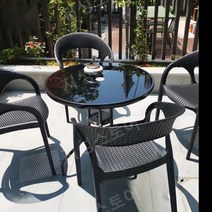 착한테이블 의자 베란다 테라스 테이블 야외테이블, S