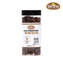 뼈 관절 건강 큐브 강아지 간식 오리 + 황태 600g