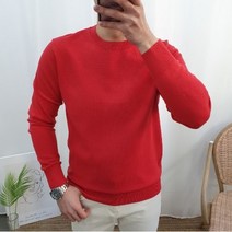 굿데이마이트 24 Color 남녀공용 부드러운 캐시미어 라운드 니트