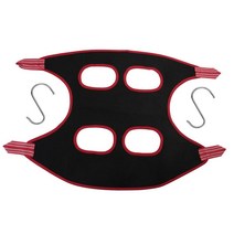 THE WAROOM SHOP 귀 청소를 위한 애완 동물 손질 해먹 애완 동물 구속 가방 세척 손톱 클리핑 검사, 기타, 섬유, 블랙 레드 S