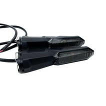 오토바이 LED 전면 후면 턴 신호등 표시 등 KAWASAKI Z650 Z900 Z1000 Ninja 400 Flasher, 01 Smoke
