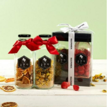 담금주키트 DIY칵테일만들기 새해선물 승진선물 기념일선물 집들이선물 파티선물 완벽한선물포장 술선물 500ml 2병 리본포장, 야관문, 레몬자몽