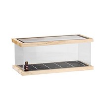 아크릴 케이스 프라모델 피규어 운동화 건담 장식장 보관함 동전 수집 악세사리 상자 164 스케일 쇼 투명 장식 모델 자동차 디스플레이 품 사무실 책상 거실 미니어처 인형, 1계층