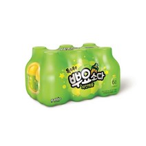 팔도 지영산업 뿌요소다 6개묶음 오렌지맛 파인애플맛, 파인애플, 6개입