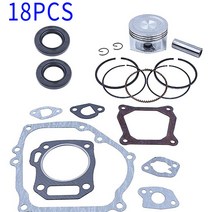 파워딜 발전기 트리머 엔진 모터 및 피스톤 링 개스킷 68MM 혼다 GX160 168F 5.5/6.5HP 모어 수리용 오일, 한개옵션0