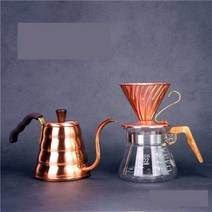 체즈베 동드리퍼 메탈 황동 터키식커피 드립 이브릭, 클라우드 핸드 푸어 포트 1L, 1개