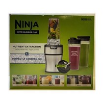 Nutri 닌자 NUTRI블렌더 플러스 Nutrition Extraction 900 Watts Aqua 뉴