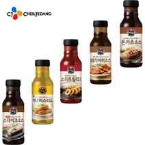 프리미엄 CJ 백설 돈까스소스 돈카츠 돈가스 스테이크소스 칠리소스 머스타드소스 데리야끼소스, CJ백설 허니머스타드소스320g