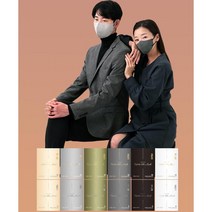 KF94 크린조이 와이드핏 새부리형 황사방역 마스크 성인용(중형) M 5매입 베이지 연그레이 카키 진그레이 블랙 화이트 편안한, 12팩