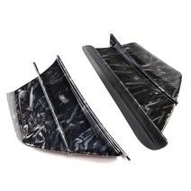 오토바이 부품 오토바이 윙렛 공기 역학 윙 키트 스포일러 야마하 스즈키 가와사키 혼다 H2/H2R 스쿠터용, 06 Forged Look